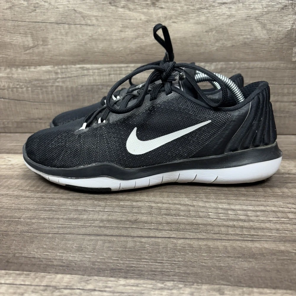 Nike Flex Supreme TR5 Black Womens US Size 7 EUR 38 852467-001 Sneakers - Picture 4 of 10